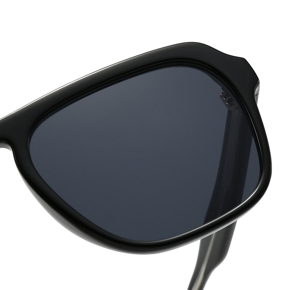 Acetate Aviator Tinted Sunglasses